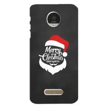 Різдвяні Чохли для Motorola MOTO Z (VPrint) (Санта Крісмас)