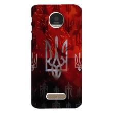 Украинские Чехлы для Motorola MOTO Z с картинкой УПА (AlphaPrint) – ГЕРБ УПА