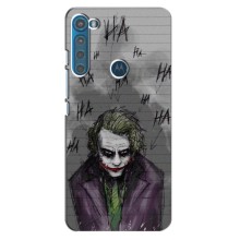 Чехлы с картинкой Джокера на Motorola One Fusion Plus – Joker клоун