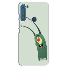Чехол с картинкой "Одноглазый Планктон" на Motorola One Fusion Plus (Милый Планктон)