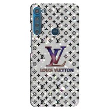 Чехол Стиль Louis Vuitton на Motorola One Fusion Plus (Яркий LV)