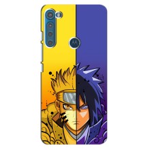 Купить Чехлы на телефон с принтом Anime для Мото Фюжен Плю (Naruto Vs Sasuke)