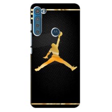 Силиконовый Чехол Nike Air Jordan на Мото Фюжен Плю (Джордан 23)