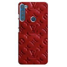 Текстурный Чехол Louis Vuitton для Мото Фюжен Плю – Красный ЛВ