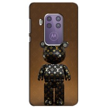 Чохли для Motorola One Macro - Bearbrick Louis Vuitton (PREMIUMPrint)