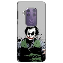Чехлы с картинкой Джокера на Motorola One Marco (Взгляд Джокера)