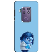 Чехол Головоломка для Motorola One Macro - (AlphaPrint) – Печаль