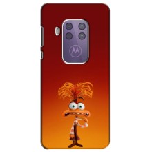 Чехол Головоломка для Motorola One Macro - (AlphaPrint) – Тревожность