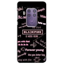 Чехол с музыкальной группой для Motorola One Macro (BLACKPINK)