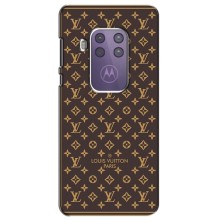 Чехол Стиль Louis Vuitton на Motorola One Marco (Фон Луи Виттон)