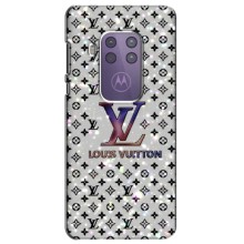 Чохол Стиль Louis Vuitton на Motorola One Macro (Яскравий LV)