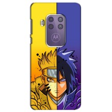 Купить Чехлы на телефон с принтом Anime для Мото Ван Макро – Naruto Vs Sasuke