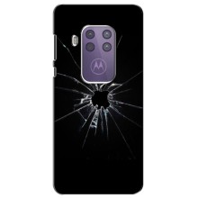 Текстурный Чехол для Motorola One Marco – Биток стекло