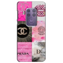 Чехол (Dior, Prada, YSL, Chanel) для Motorola One Pro (Модница)