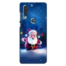 Чехлы на Новый Год Motorola One Vision – Маленький Дед Мороз