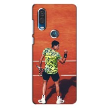 Чехлы с принтом Спортивная тематика для Motorola One Vision – Алькарас Теннисист