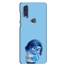 Чехол Головоломка для Motorola One Vision - (AlphaPrint) – Печаль