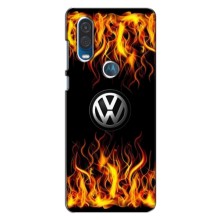 Чехол "Фольксваген" для Motorola One Vision – Огненный Лого