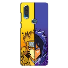 Купить Чехлы на телефон с принтом Anime для Мото ван Вижен – Naruto Vs Sasuke