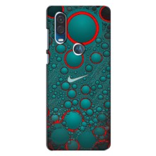 Силиконовый Чехол на Motorola One Vision с картинкой Nike – Найк зеленый