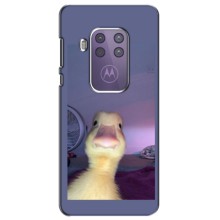 Бампер с принтом Мемы для Motorola One Zoom – Утка