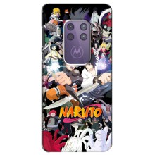 Купить Чехлы на телефон с принтом Anime для Мото ван Зум (Наруто постер)