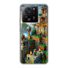 Чехол с картинками Майнкрафт для 
Мо 

 Motorola 

 Signature
 – Город Майнкрафт