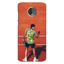 Чехлы с принтом Спортивная тематика для Motorola Z4 – Алькарас Теннисист