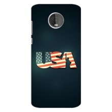 Чехол Флаг USA для Motorola Z4 – USA