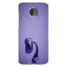 Чехол Головоломка для Motorola MOTO Z4 - (AlphaPrint) (Хандра)