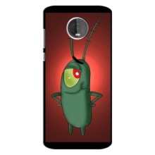 Чехол с картинкой "Одноглазый Планктон" на Motorola Z4 (Стильный Планктон)