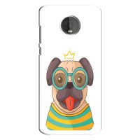Бампер для Motorola Z4 с картинкой "Песики" – Собака Король