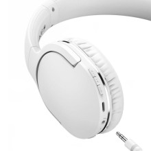 Накладные беспроводные наушники Baseus Encok Wireless headphone D02 Pro (NGTD01030) – White