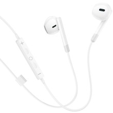 Стерео наушники Hoco M109 Pure joe (3.5mm/1.2m) – White