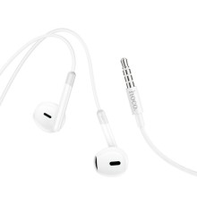 Стерео наушники Hoco M109 Pure joe (3.5mm/1.2m) – White