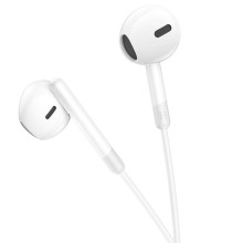 Стерео наушники Hoco M109 Pure joe (3.5mm/1.2m) – White