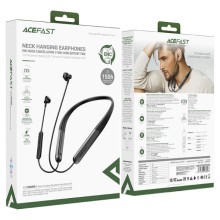 Bluetooth навушники Acefast N1 neck-hanging – Black