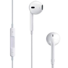 Наушники EarPods with 3,5 mm connector for Apple (AAA) (no box) – White