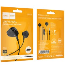 Стерео Навушники Hoco M125 Smart metal universal (3.5mm/1.2m) – undefined