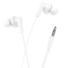 Стерео Навушники Hoco M114 Jia universal (3.5mm/1.2m) – White