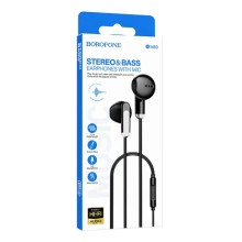 Наушники Borofone BM89 Surpass universal (3.5mm/1.2m) – Black