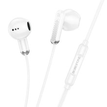 Наушники Borofone BM89 Surpass universal (3.5mm/1.2m) (White)