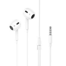Стерео навушники Hoco M101 Max (3.5mm/1.2m) – Білий