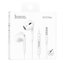 Стерео навушники Hoco M101 Max (3.5mm/1.2m) – Білий