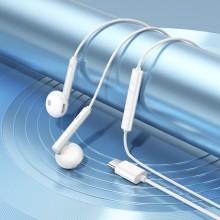 Наушники Borofone BM82 Art music (Type-C/1.2m) – Белый