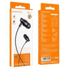 Навушники Borofone BM61 (3.5mm/1.2m) – Чорний