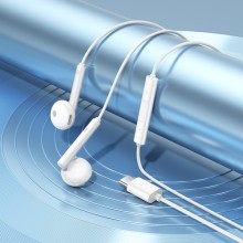 Наушники Borofone BM82 Art music (Type-C/1.2m) – Белый