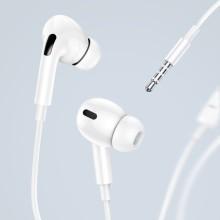 Наушники Usams EP-41 с микрофоном (3.5mm/1.2m) – Белый