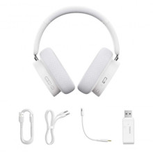 Накладные беспроводные наушники Baseus AeQur GH02 Gaming (A00050800) – Белый