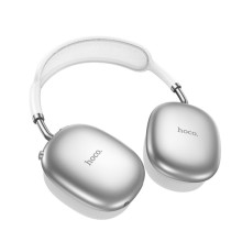 Накладные беспроводные наушники Hoco W55 Plus Happiness ANC noise reduction – Серебряный